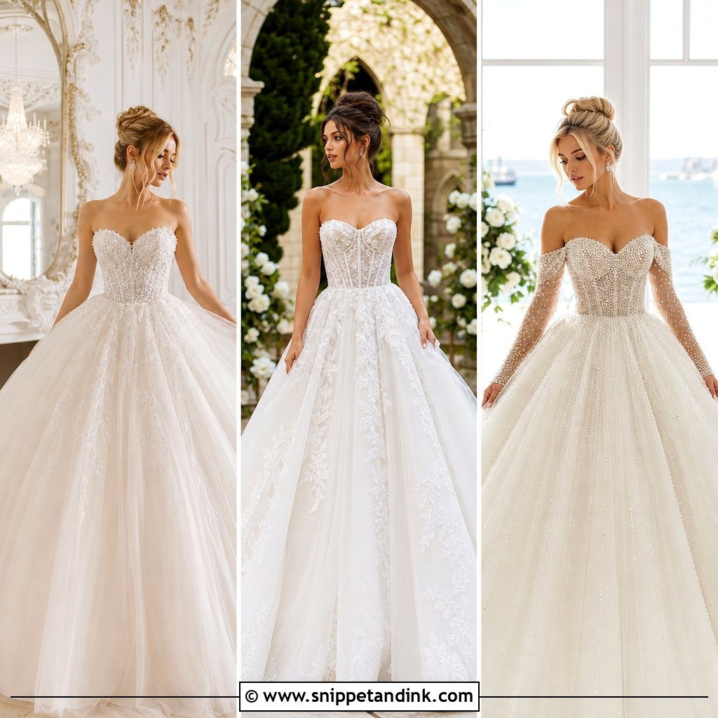 25 Dream Princesses Wedding Gown Ideas for a Fairytale Look