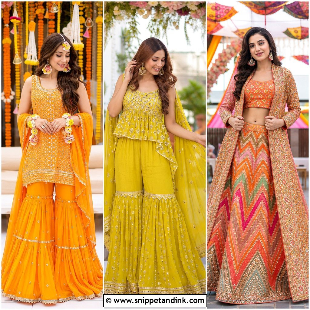 25 Dress for Mehndi Function Ideas for a Vibrant Celebration