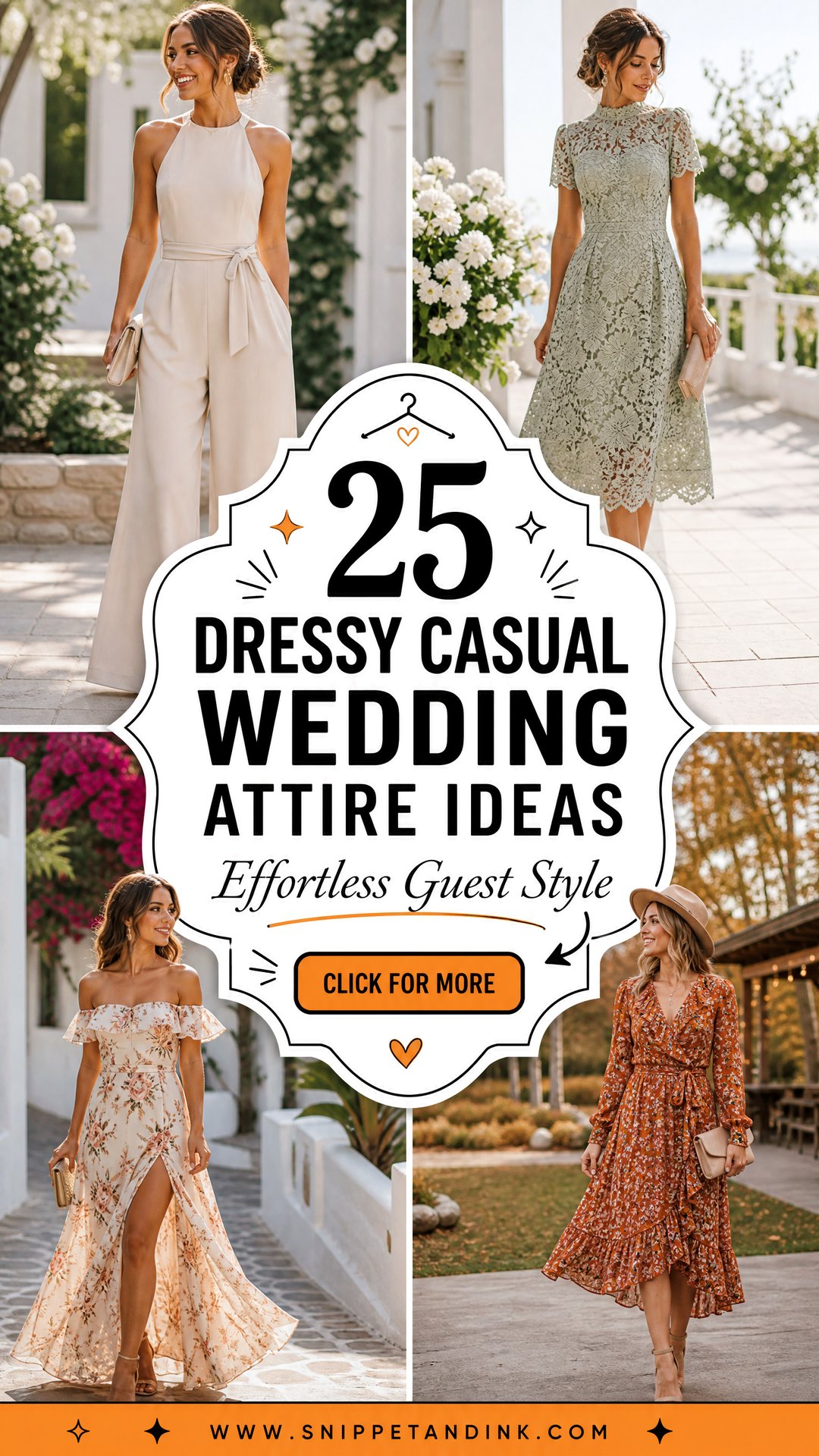 25 Dressy Casual Wedding Attire Ideas for Effortless Style - 25 Dressy Casual Wedding Attire Ideas for Effortless Style