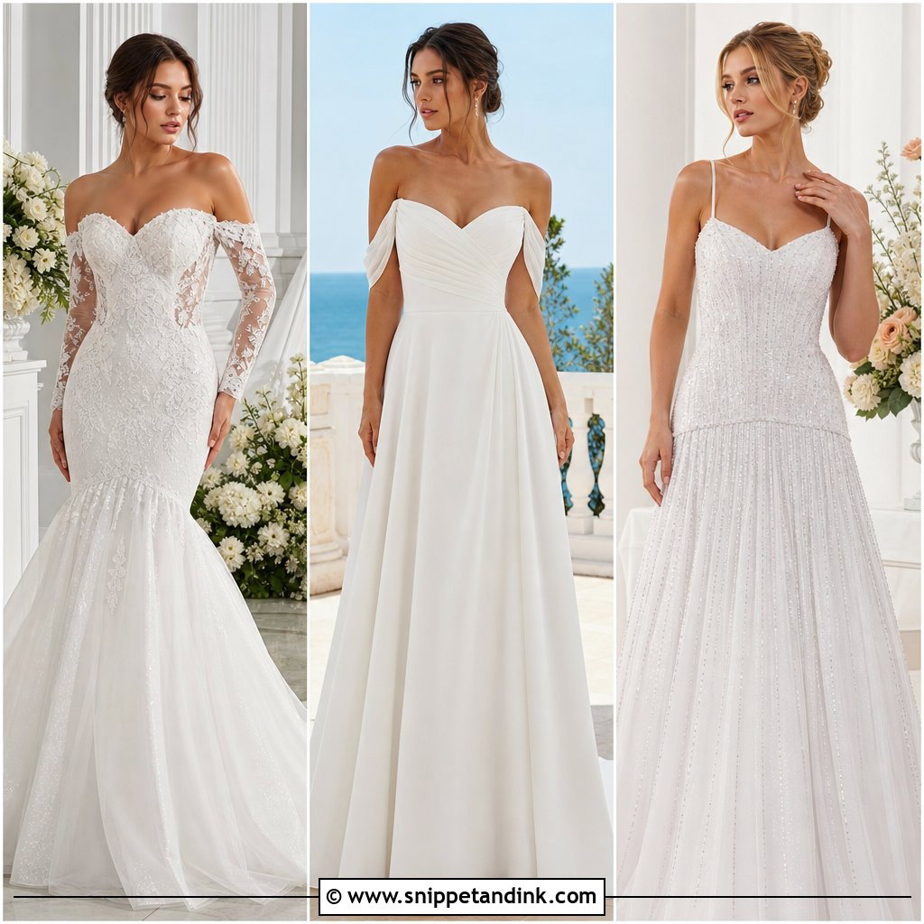 25 Dropwaist Wedding Gown Ideas