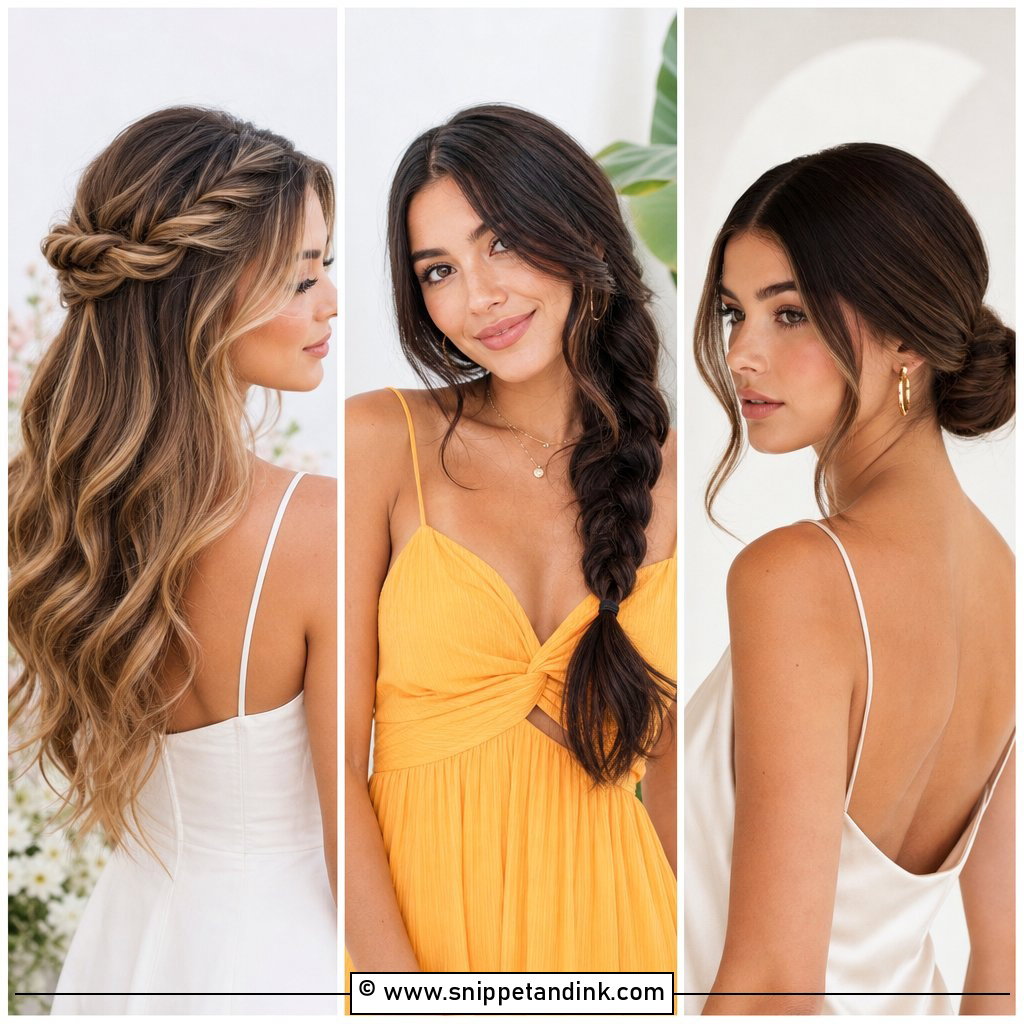 25 Easy Medium Wedding Guest Hairstyles for Polished Looks