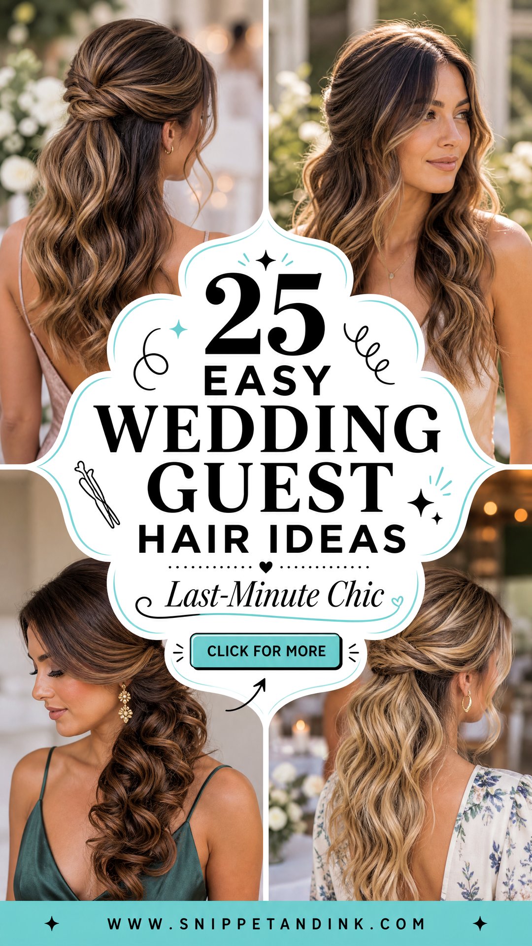 25 Easy Wedding Guest Hair Ideas for Chic Last-Minute Looks - 25 Easy Wedding Guest Hair Ideas for Chic Last-Minute Looks