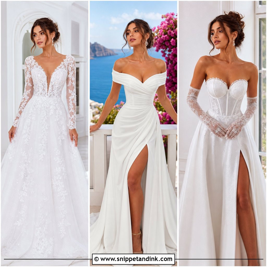 25 Elegant Bride Dress Ideas