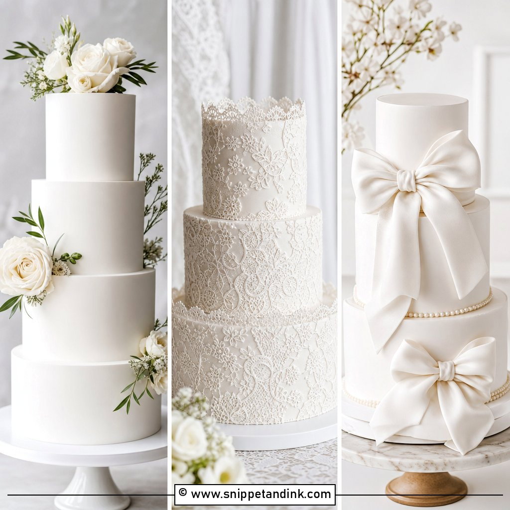 25 Elegant Unique Classy Wedding Cakes for Luxe Couples