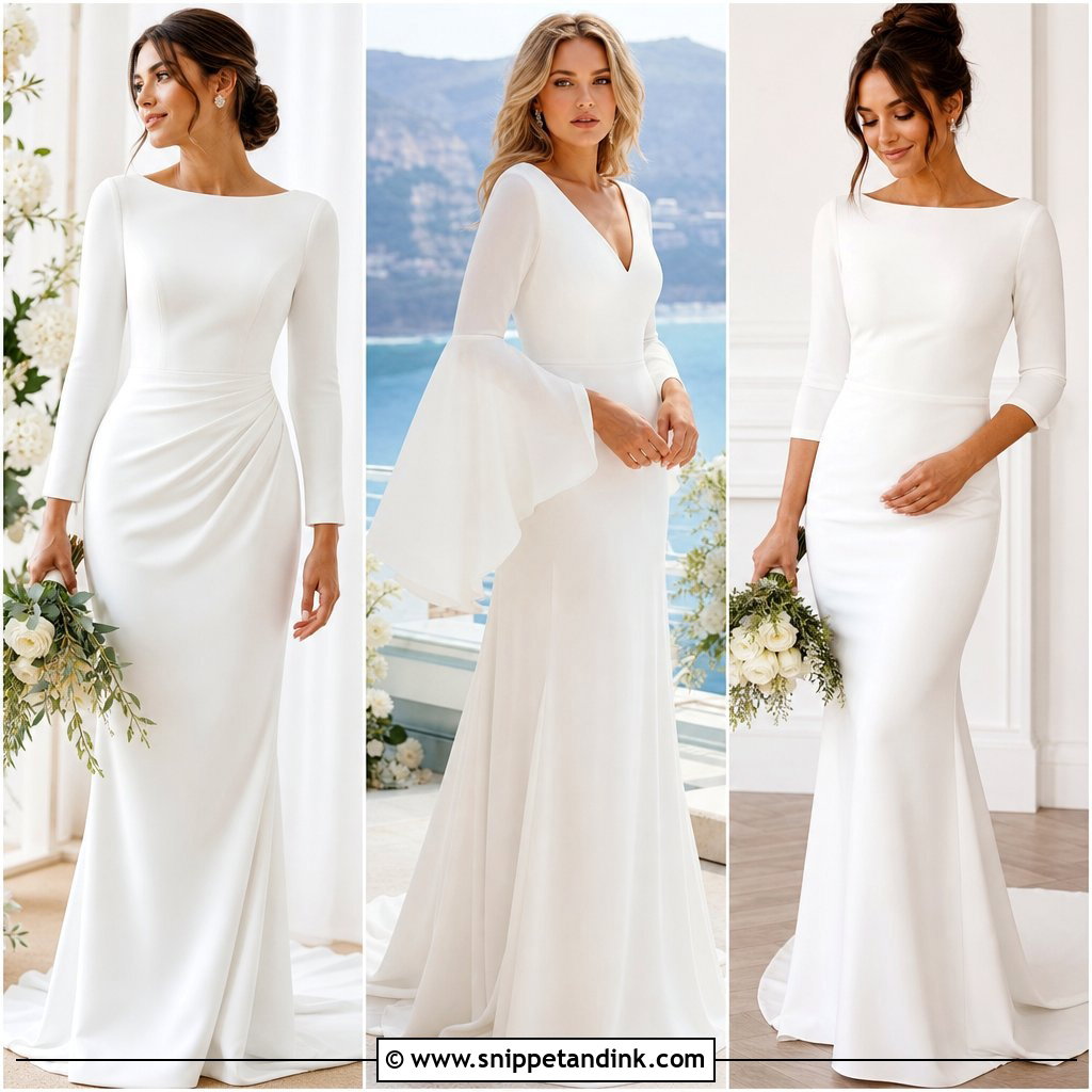 25 Elegant Wedding Dress with Sleeves