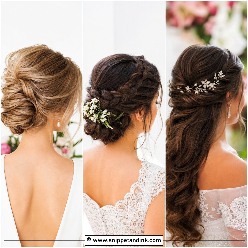 25 Elegant Wedding Hair Ideas for a Polished Bridal Look