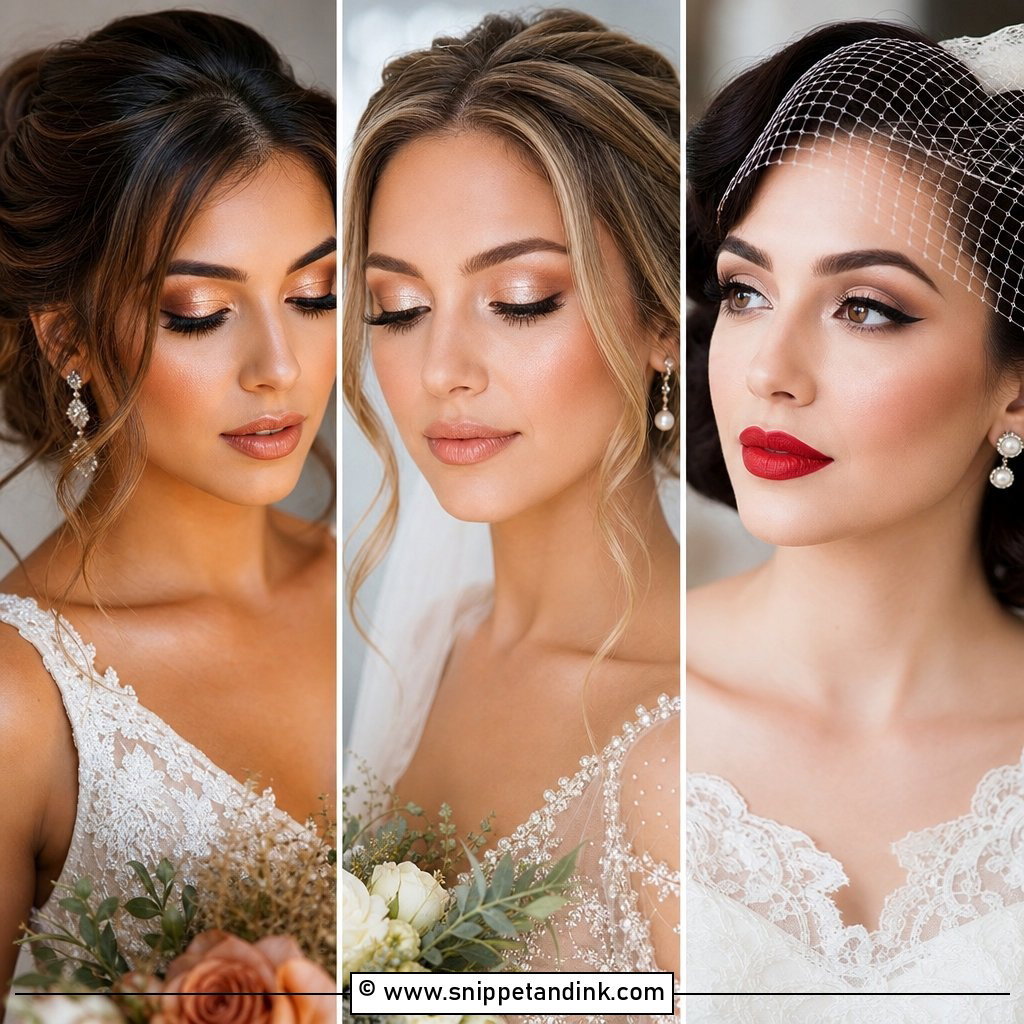 25 Elegant Wedding Makeup Ideas for a Timeless Bridal Glow