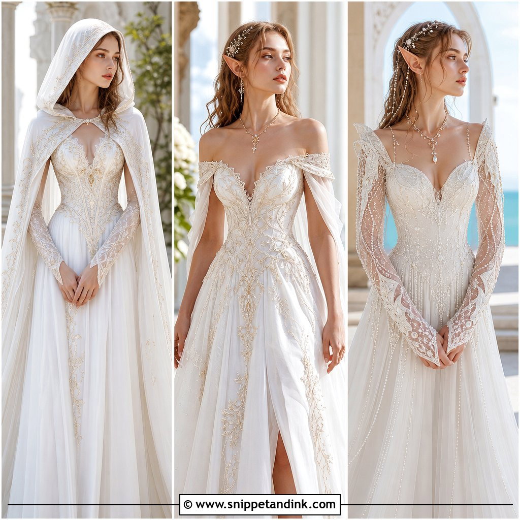 25 Elvish Wedding Dress Ideas