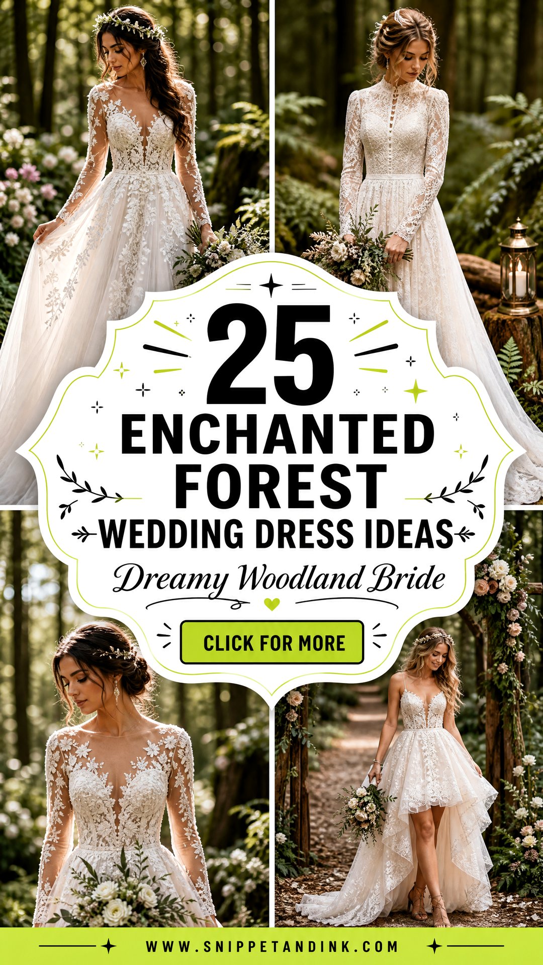 25 Enchanted Forest Wedding Dress Ideas for Dreamy Brides - 25 Enchanted Forest Wedding Dress Ideas for Dreamy Brides