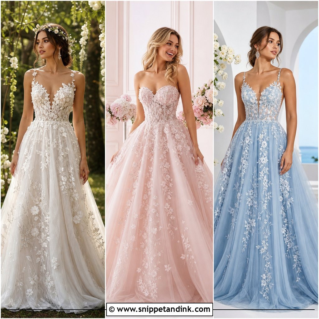 25 Enchanted Wedding Dress Ideas for a Magical Bridal Look