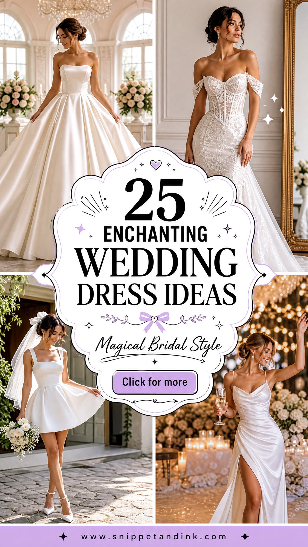25 Enchanting Wedding Dress Ideas for Magical Bridal Style - 25 Enchanting Wedding Dress Ideas for Magical Bridal Style