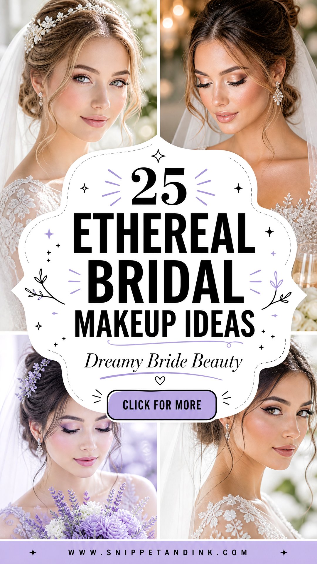 25 Ethereal Bridal Makeup Ideas for Dreamy Brides This Season - 25 Ethereal Bridal Makeup Ideas for Dreamy Brides This Season
