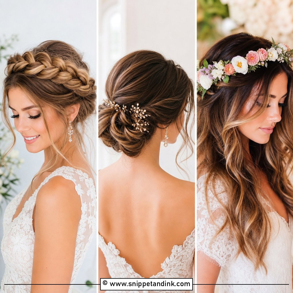25 Ethereal Wedding Hair Ideas for a Dreamy Bridal Look