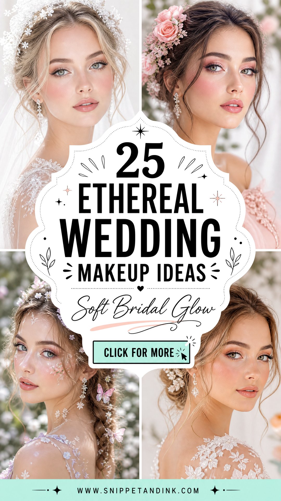 25 Ethereal Wedding Makeup Ideas for a Soft Bridal Glow - 25 Ethereal Wedding Makeup Ideas for a Soft Bridal Glow
