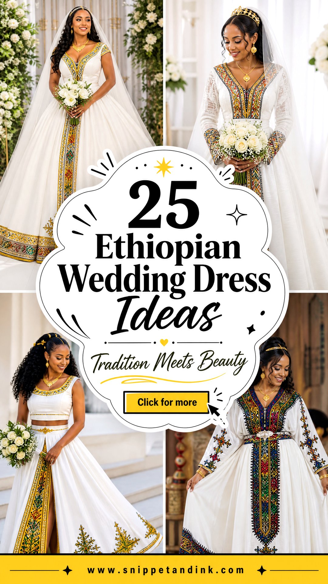25 Ethiopian Wedding Dress Ideas Rich in Tradition - 25 Ethiopian Wedding Dress Ideas Rich in Tradition
