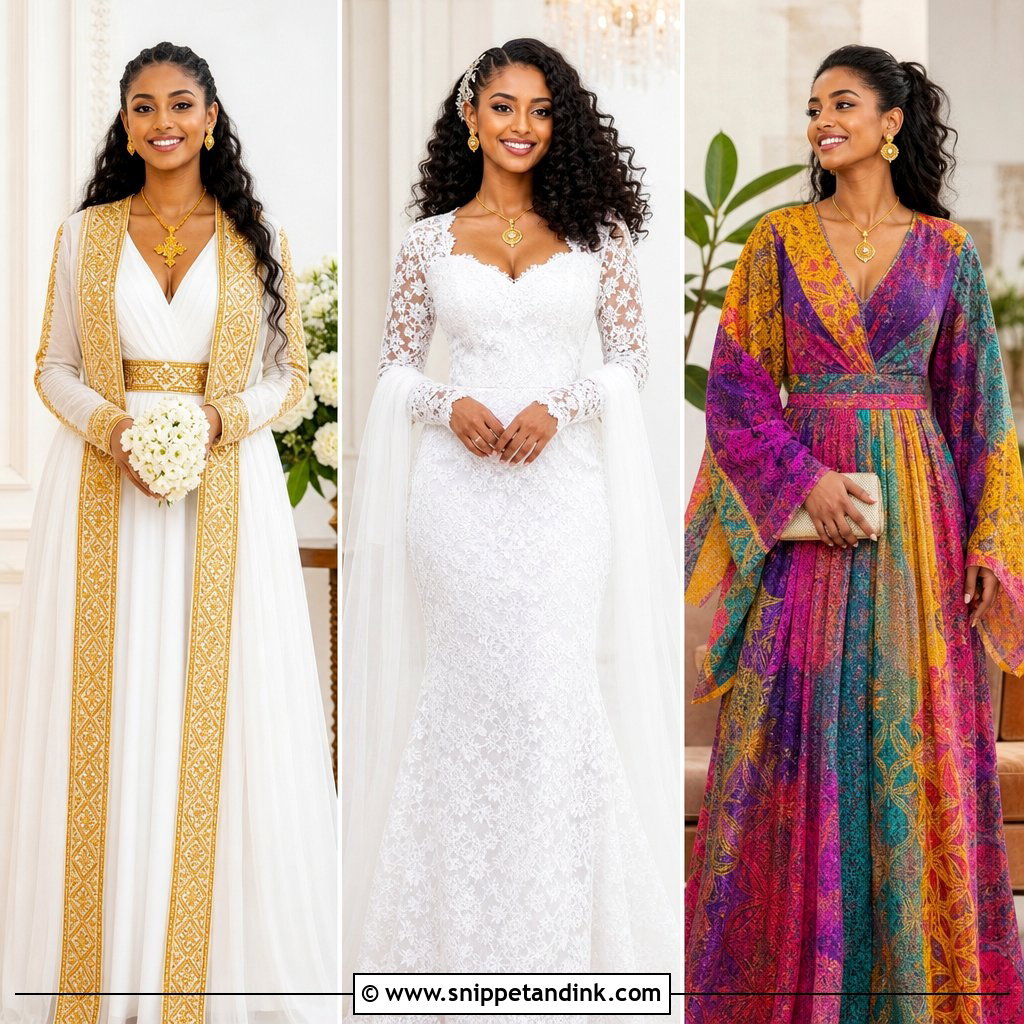 25 Ethiopian Wedding Dress Ideas Rich in Tradition