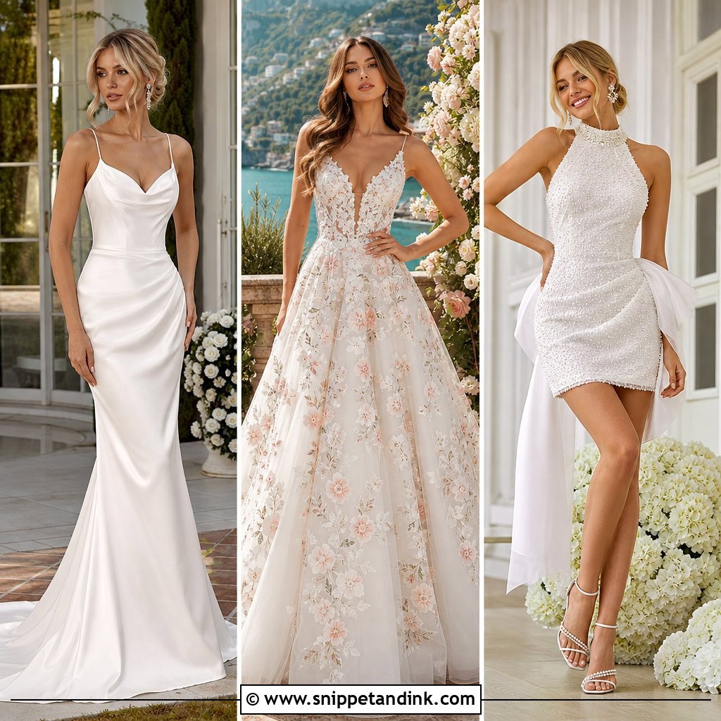 25 European Wedding Dresses for a Chic, Timeless Bridal Look