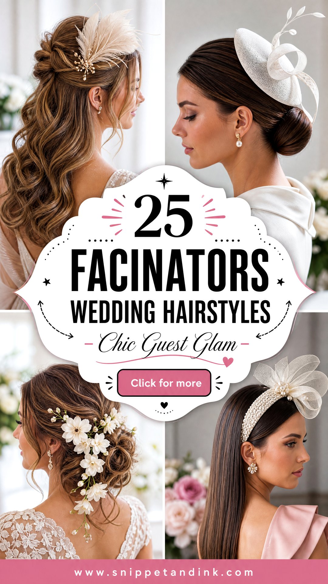 25 Facinators Wedding Hairstyles for Chic Bridal Guests - 25 Facinators Wedding Hairstyles for Chic Bridal Guests