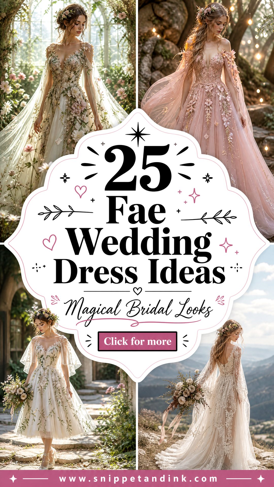 25 Fae Wedding Dress Ideas for Magical Bridal Looks - 25 Fae Wedding Dress Ideas for Magical Bridal Looks
