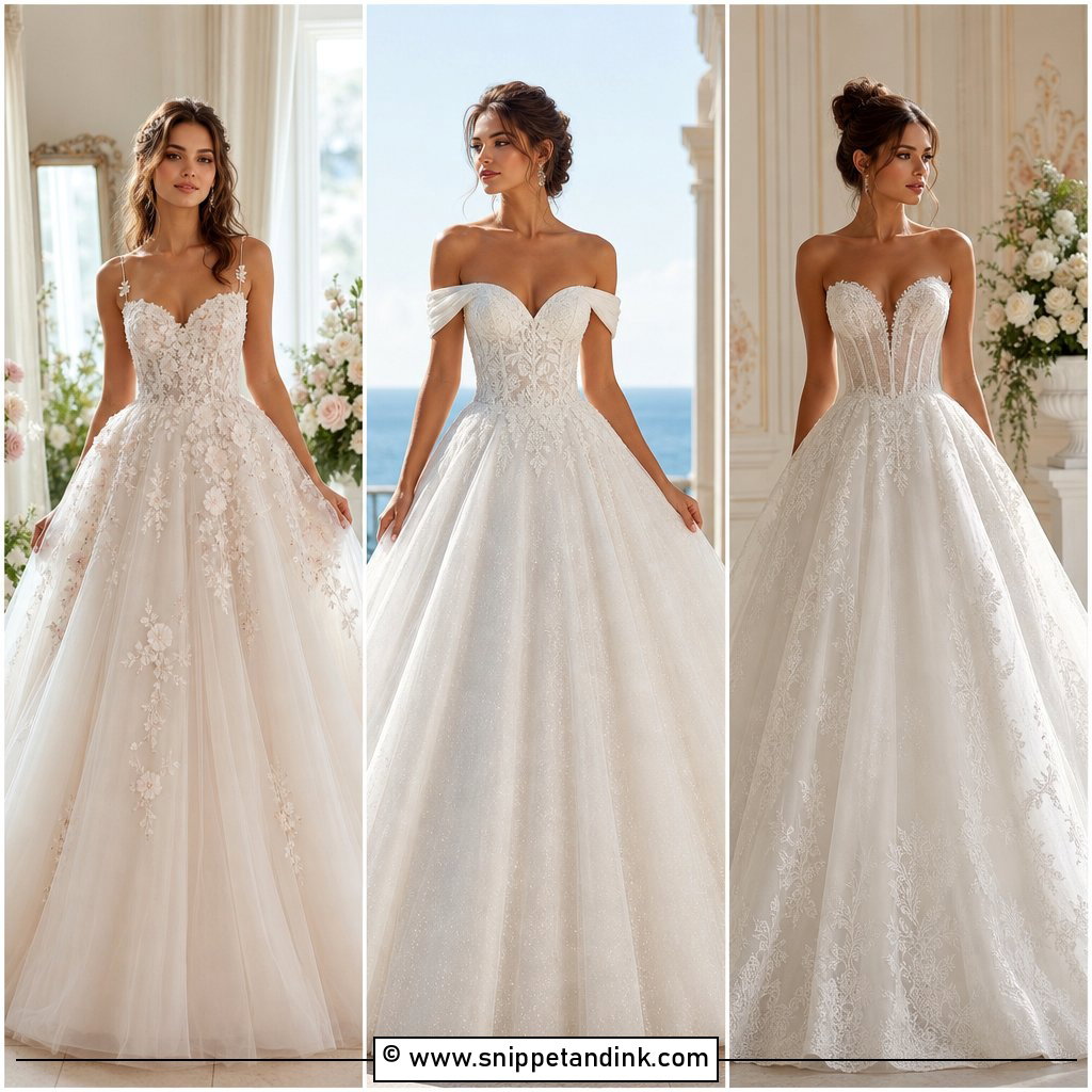 25 Fairy Princess Wedding Dress Ideas for Dreamy Brides