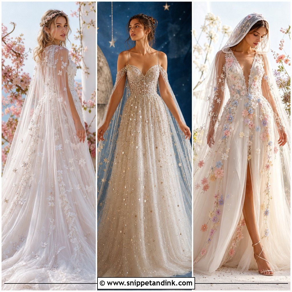 25 Fairy Wedding Dress Fantasy Ideas for a Magical Bridal Look