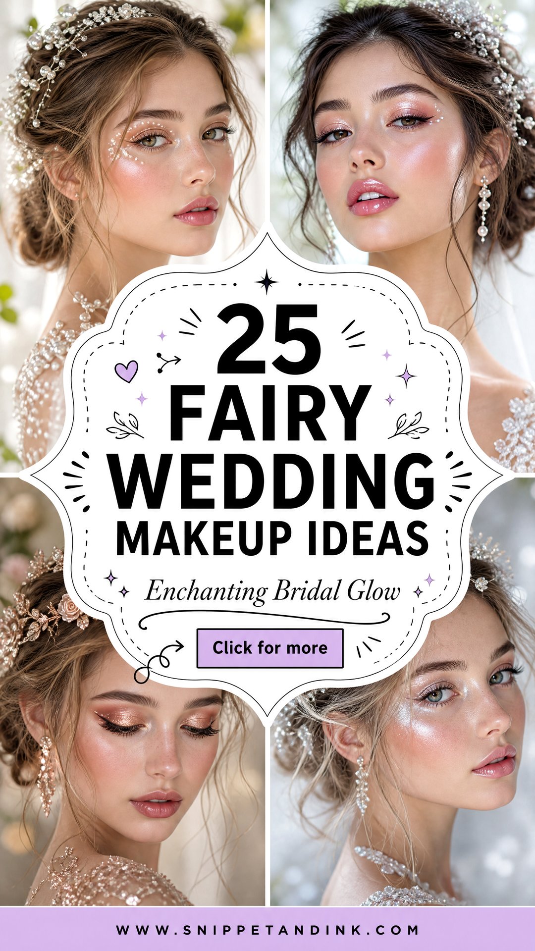 25 Fairy Wedding Makeup Ideas for an Enchanting Bridal Glow - 25 Fairy Wedding Makeup Ideas for an Enchanting Bridal Glow