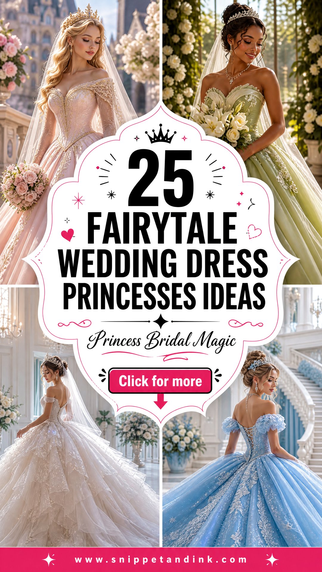 25 Fairytale Wedding Dress Princesses Ideas to Love - 25 Fairytale Wedding Dress Princesses Ideas to Love