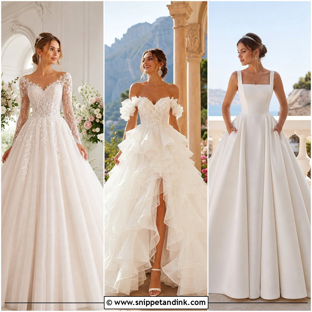 25 Fairytale Wedding Gown Ideas for a Dreamy Bridal Look