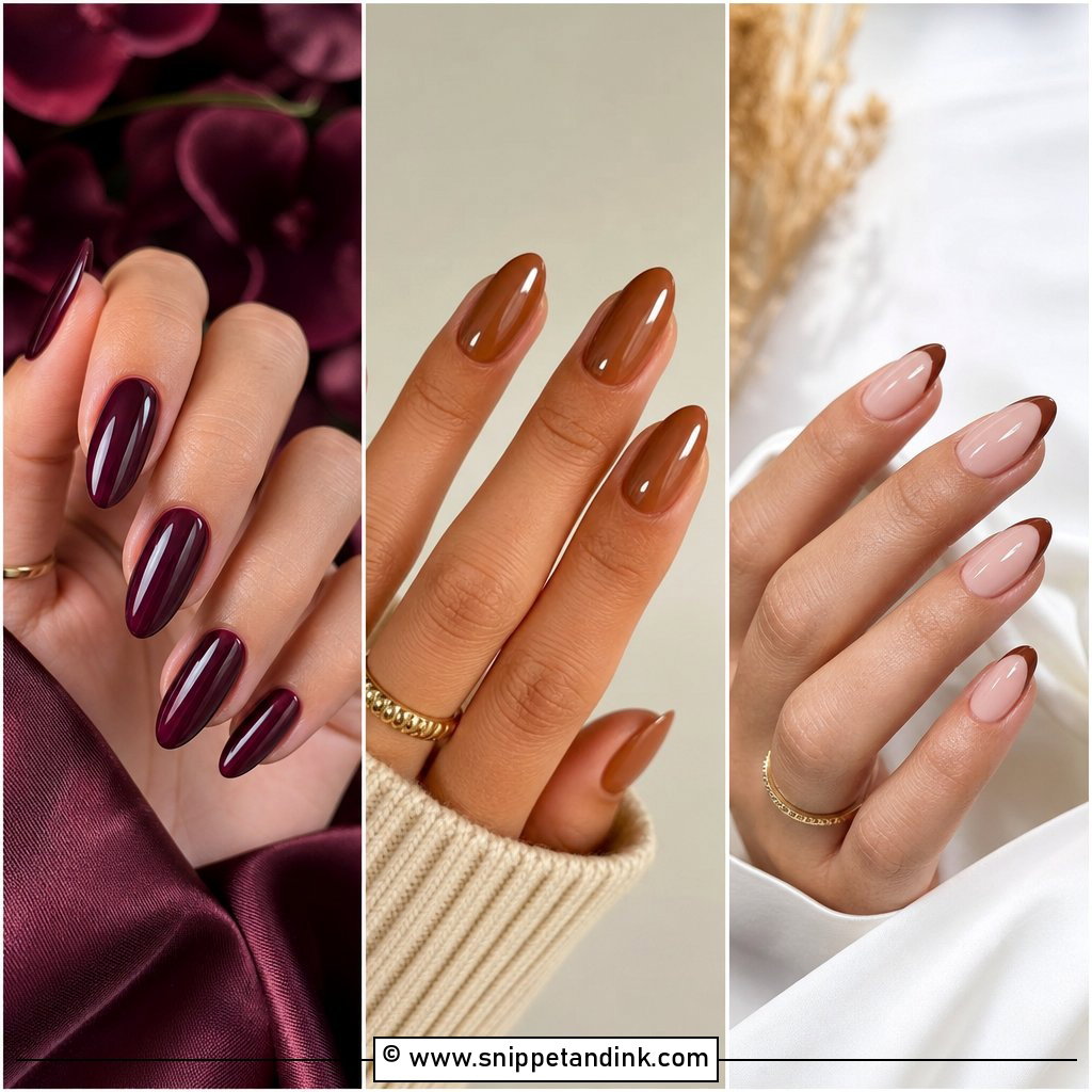 25 Fall Wedding Nails for Guest Looks With Seasonal Charm