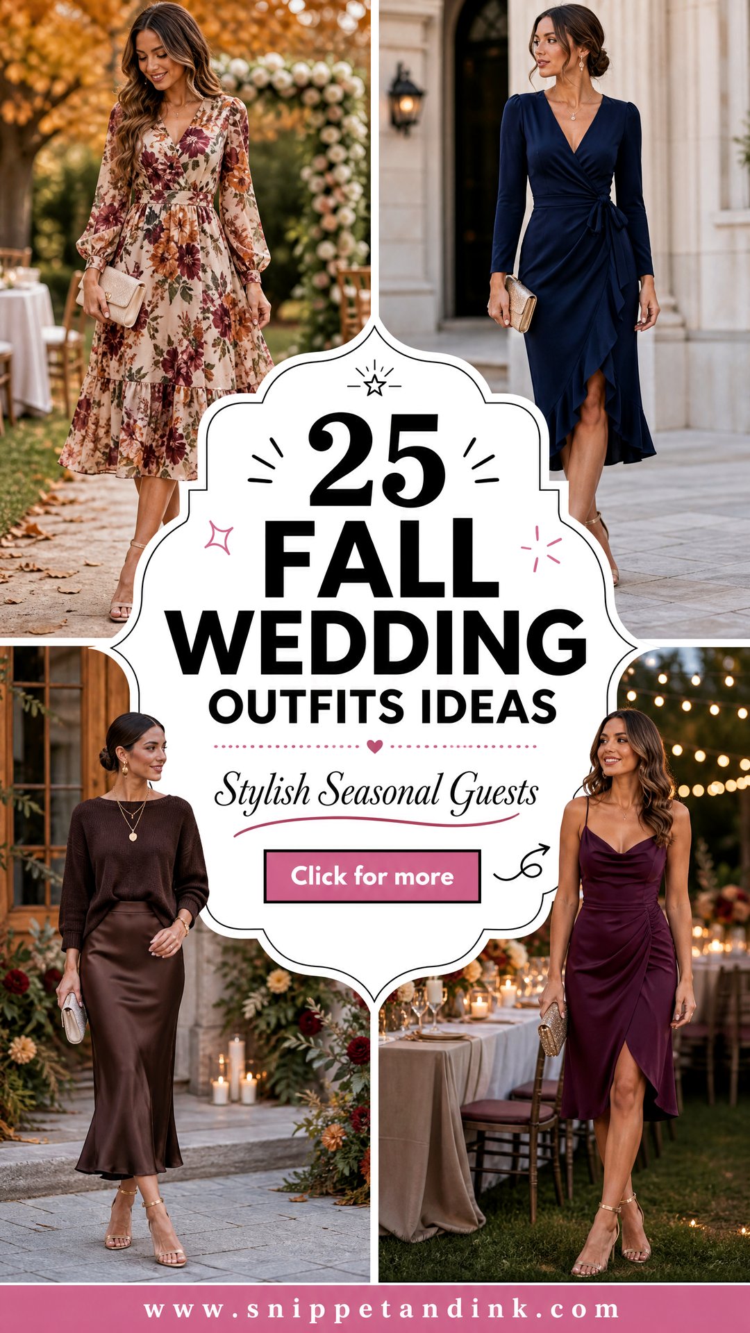 25 Fall Wedding Outfits for Stylish Seasonal Guests - 25 Fall Wedding Outfits for Stylish Seasonal Guests