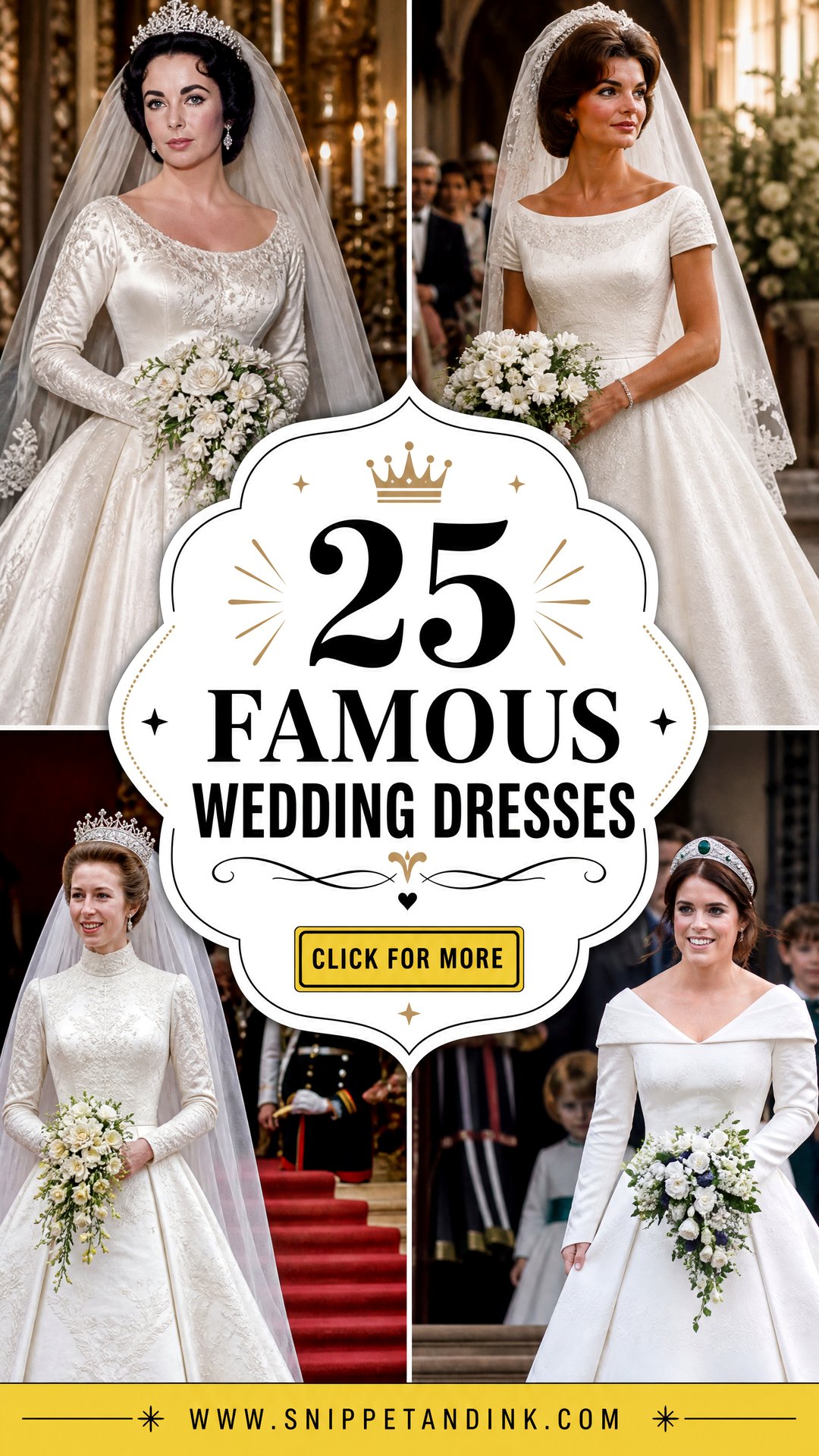 25 Famous Wedding Dresses That Still Inspire Modern Brides - 25 Famous Wedding Dresses That Still Inspire Modern Brides