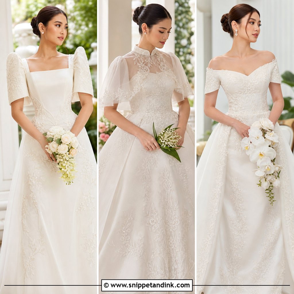 25 Filipino Wedding Dress Ideas