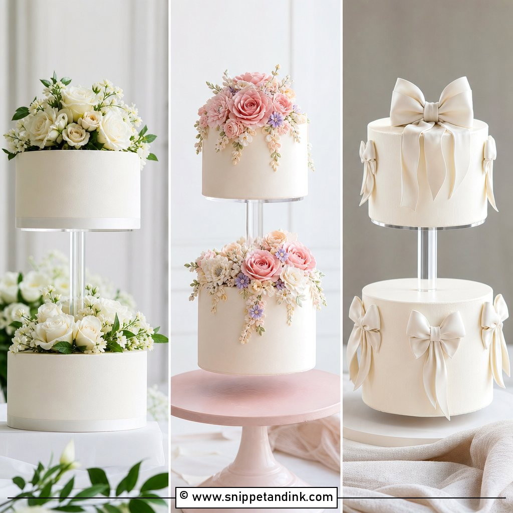 25 Floating Cake Ideas for Wedding Displays That Wow