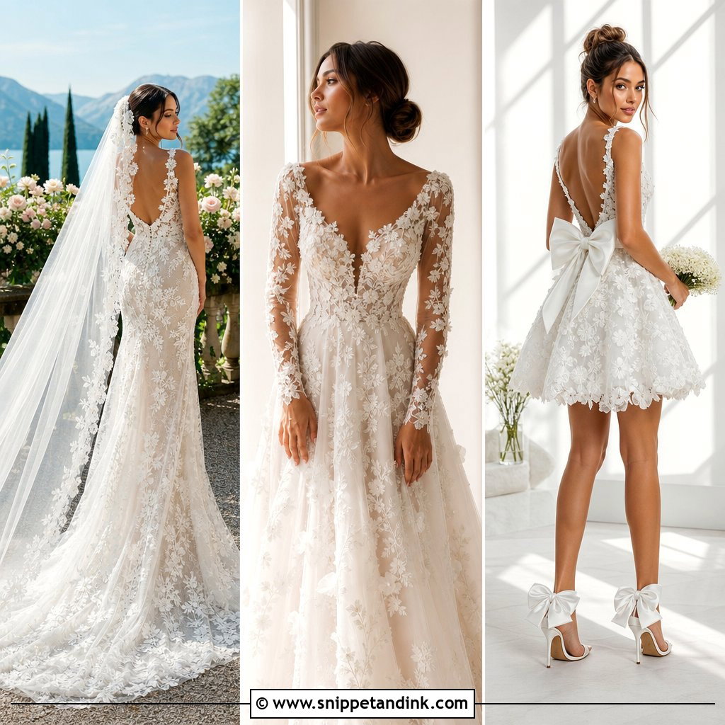 25 Floral Wedding Dresses