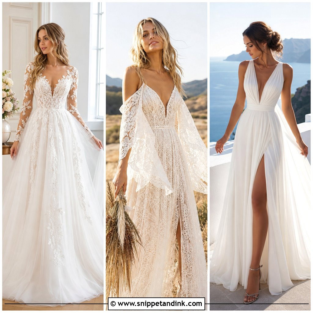 25 Flowy Wedding Dress Whimsical Ideas