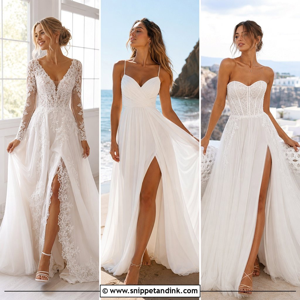 25 Flowy Wedding Dresses for a Breezy, Romantic Bridal Look