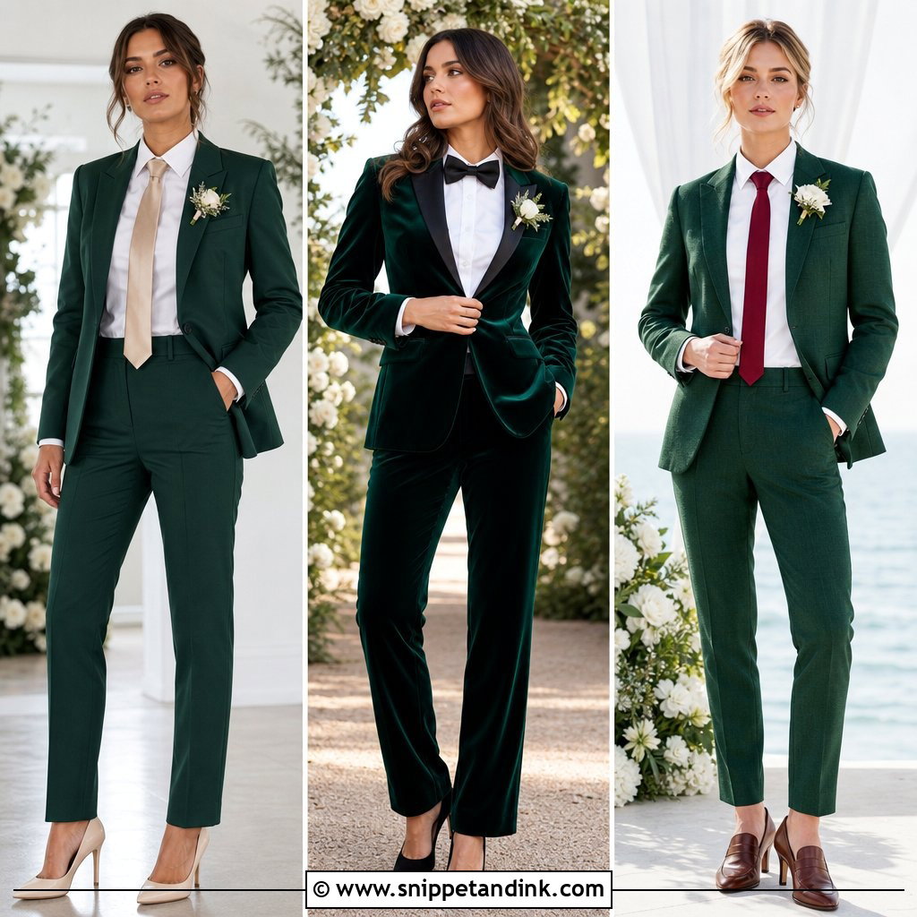 25 Forest Green Wedding Suit Ideas for Stylish Modern Grooms