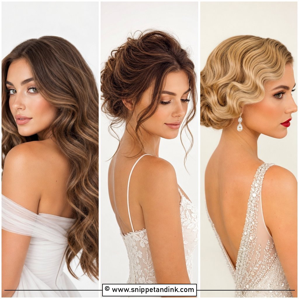 25 French Bride Hairstyles for Effortless Parisian Elegance