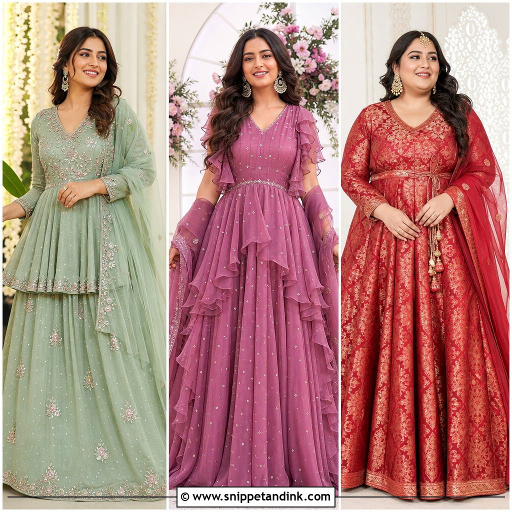25 Frock Designs for Women Wedding