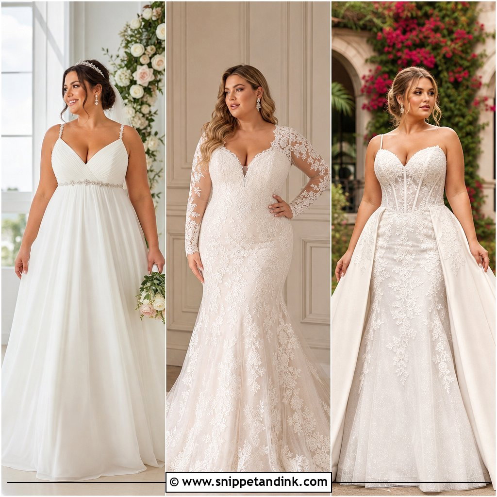 25 Full Figure Wedding Dress Ideas That Celebrate Every Curve