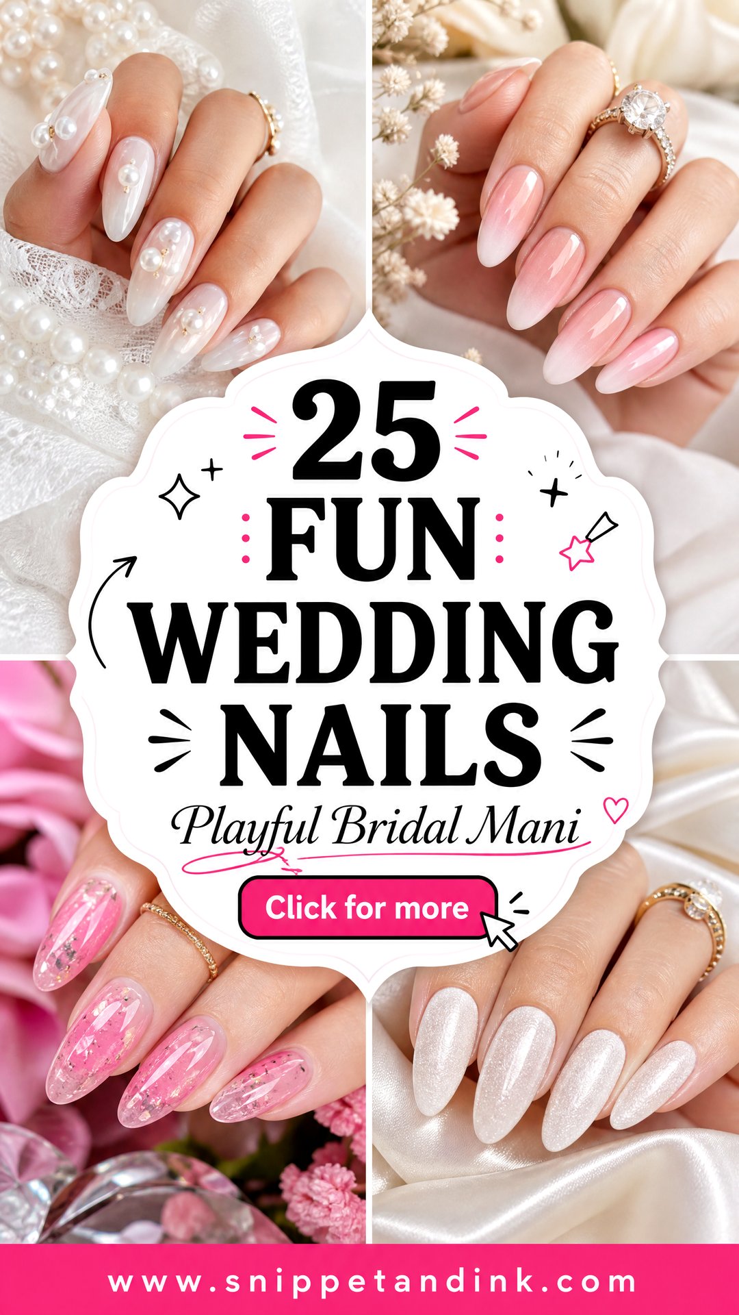 25 Fun Wedding Nails For Playful Brides And Guests - 25 Fun Wedding Nails For Playful Brides And Guests