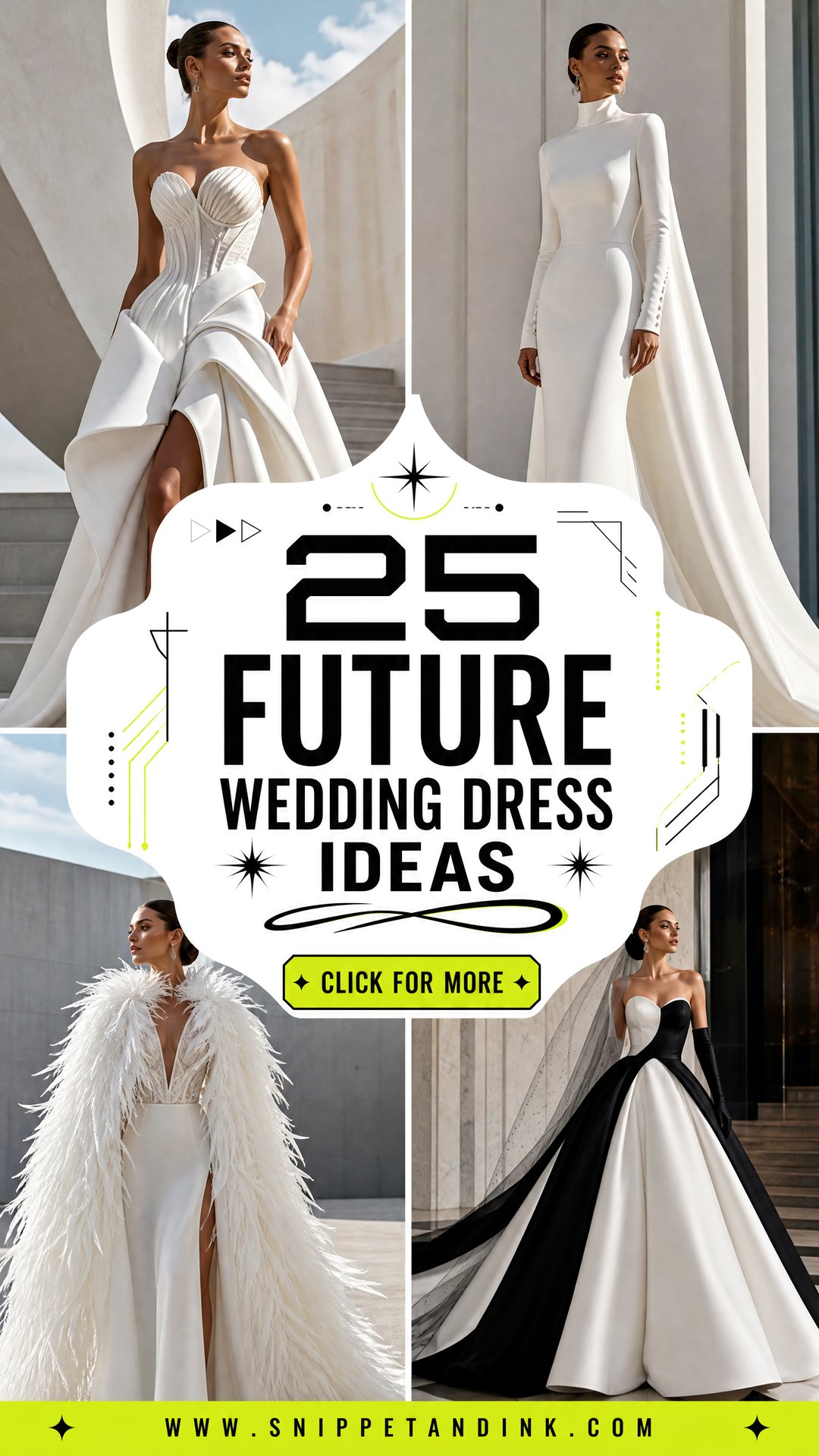 25 Future Wedding Dress Ideas for Fashion-Forward Brides - 25 Future Wedding Dress Ideas for Fashion-Forward Brides