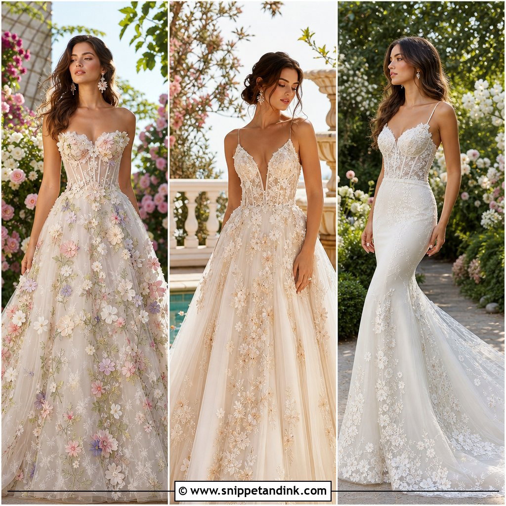 25 Garden Wedding Gown Ideas
