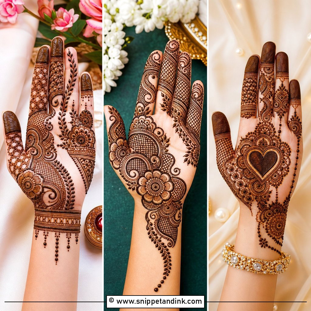 25 Gathbandhan Mehndi Design Ideas for Meaningful Brides