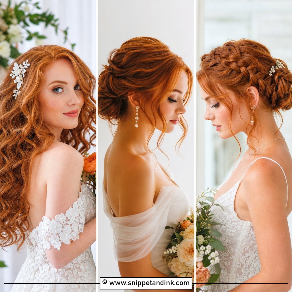 25 Ginger Wedding Hair Ideas For Radiant Bridal Style