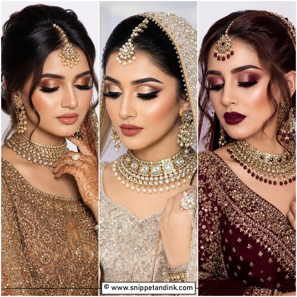 25 Glam Bridal Makeup Ideas for a Radiant Aisle Look