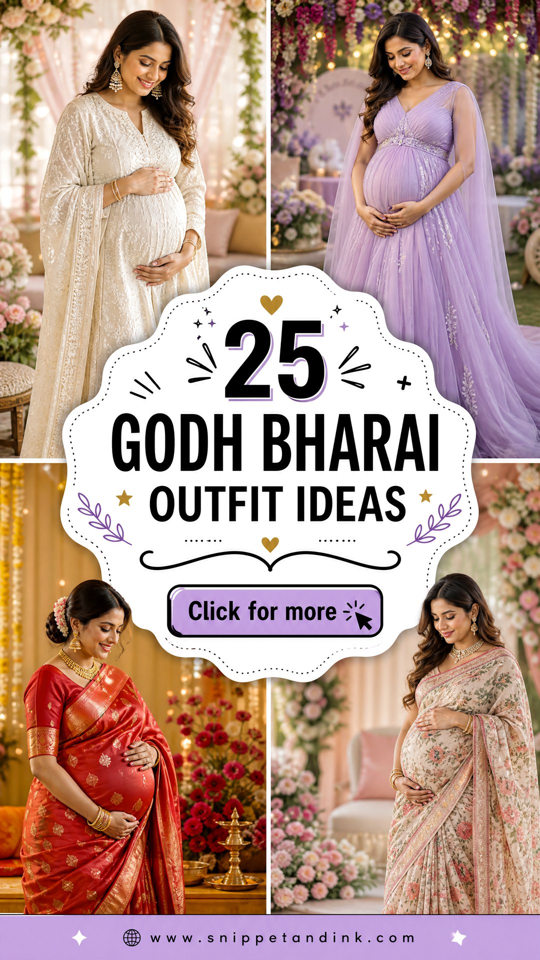 25 Godh Bharai Outfit Ideas for a Joyful Mom-to-Be Celebration - 25 Godh Bharai Outfit Ideas for a Joyful Mom-to-Be Celebration