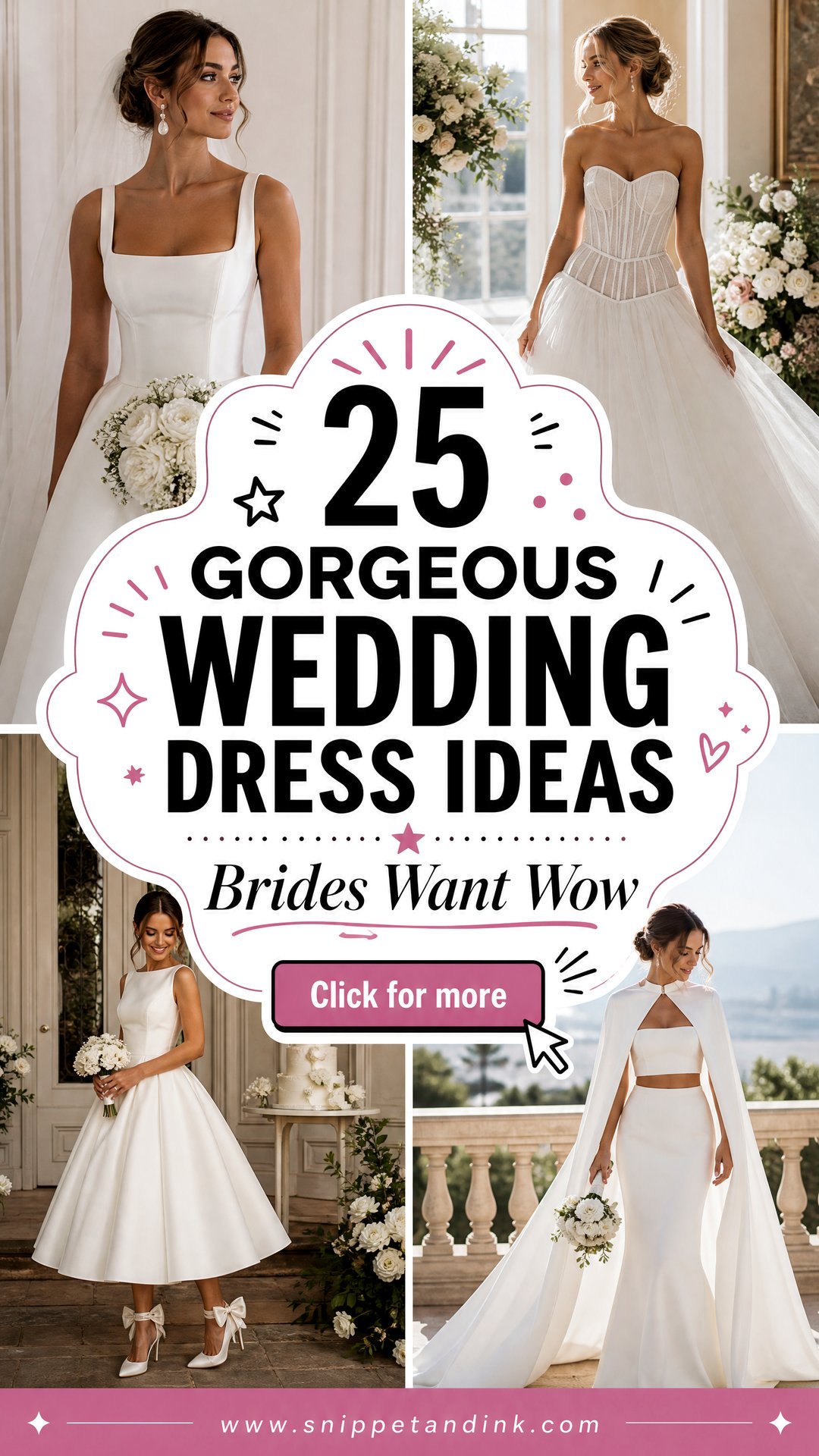 25 Gorgeous Wedding Dress Ideas for Brides Who Want Wow - 25 Gorgeous Wedding Dress Ideas for Brides Who Want Wow