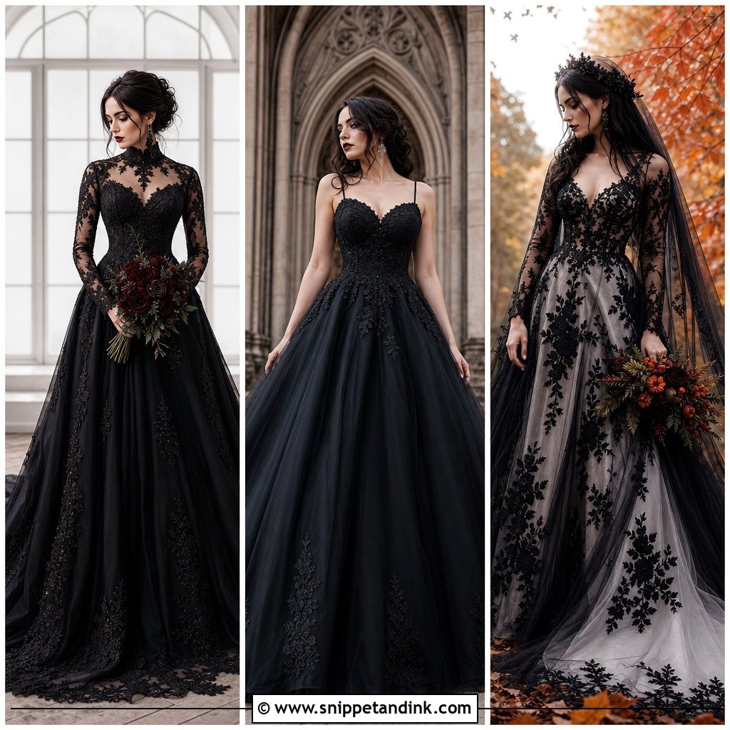 25 Gothic Wedding Dresses