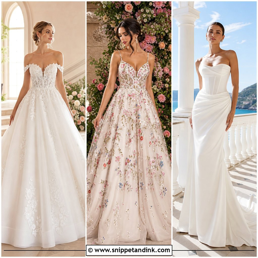 25 Gown for Bride Ideas for a Timeless Wedding-Day Look
